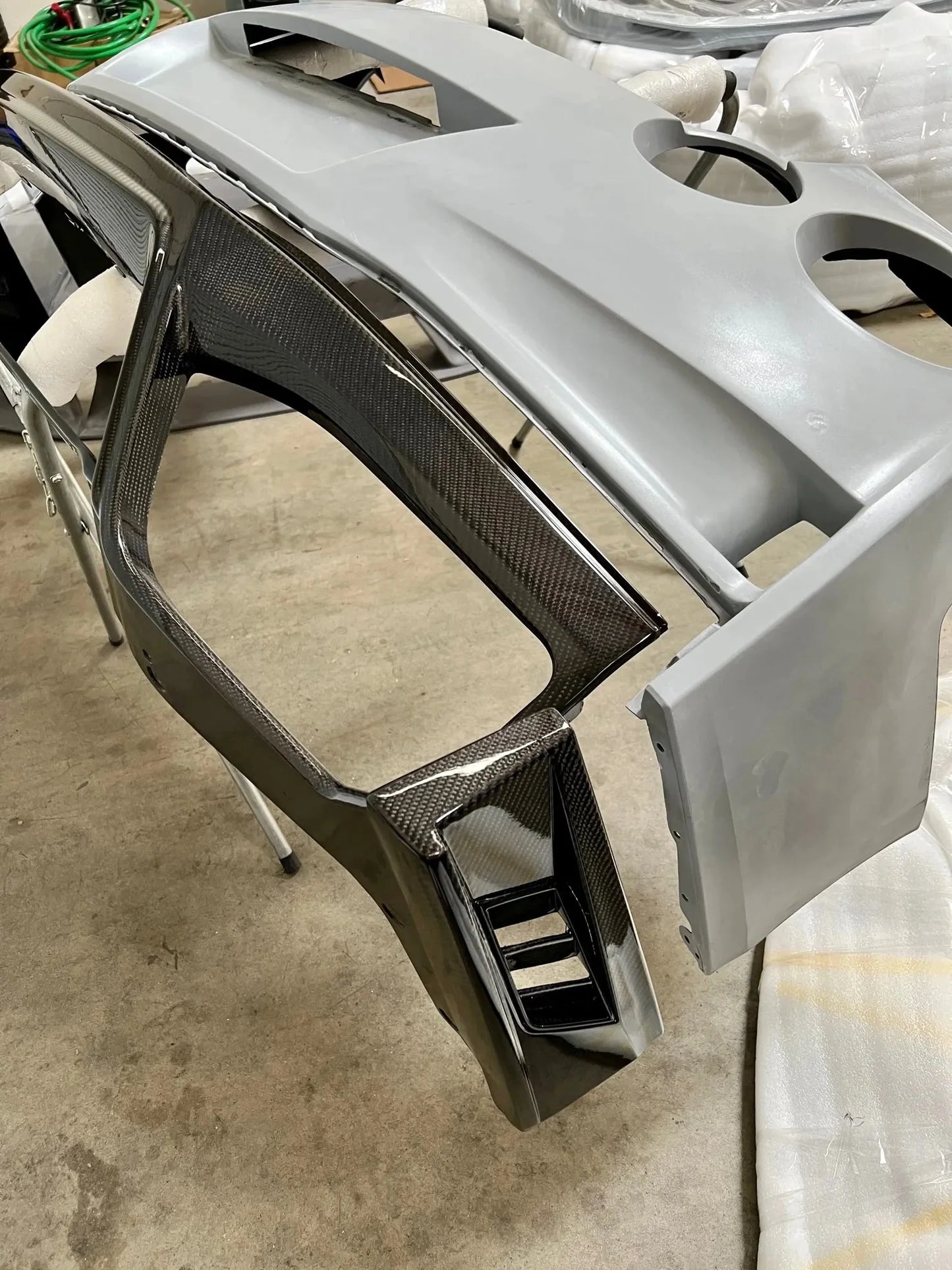 N-Tune Spec T Rear Bumper Lower Cover (CF):2017-2022 NISSAN R35 GTR