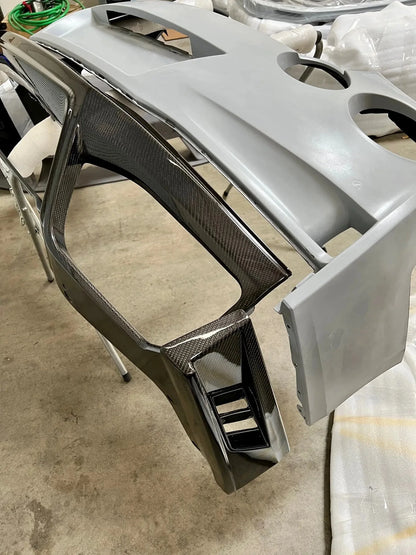 N-Tune Spec T Rear Bumper Lower Cover (CF):2017-2022 NISSAN R35 GTR