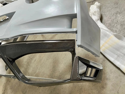 N-Tune Spec T Rear Bumper Lower Cover (CF):2017-2022 NISSAN R35 GTR
