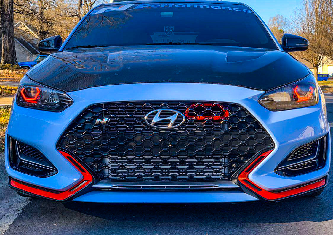 2019-2022 Hyundai Veloster N (non-DCT) BIG MOUTH Ram Air Intake Snorkel-C-Dub Tech