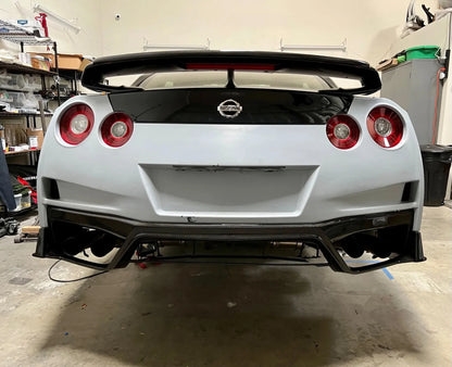 N-Tune Spec T Rear Wing (CF): 2009-2022 Nissan R35 GTR