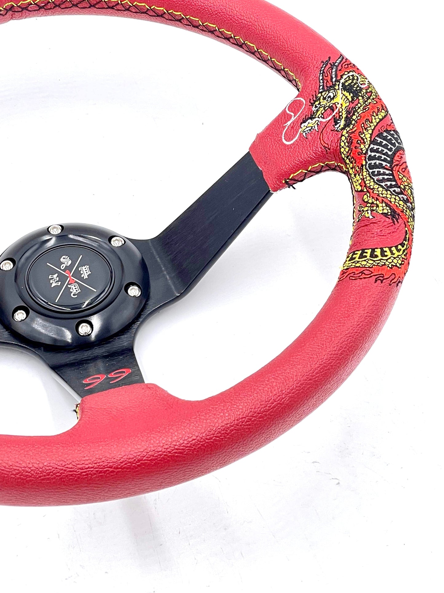 SPDZ1 The Dragon (Red) Steering Wheel