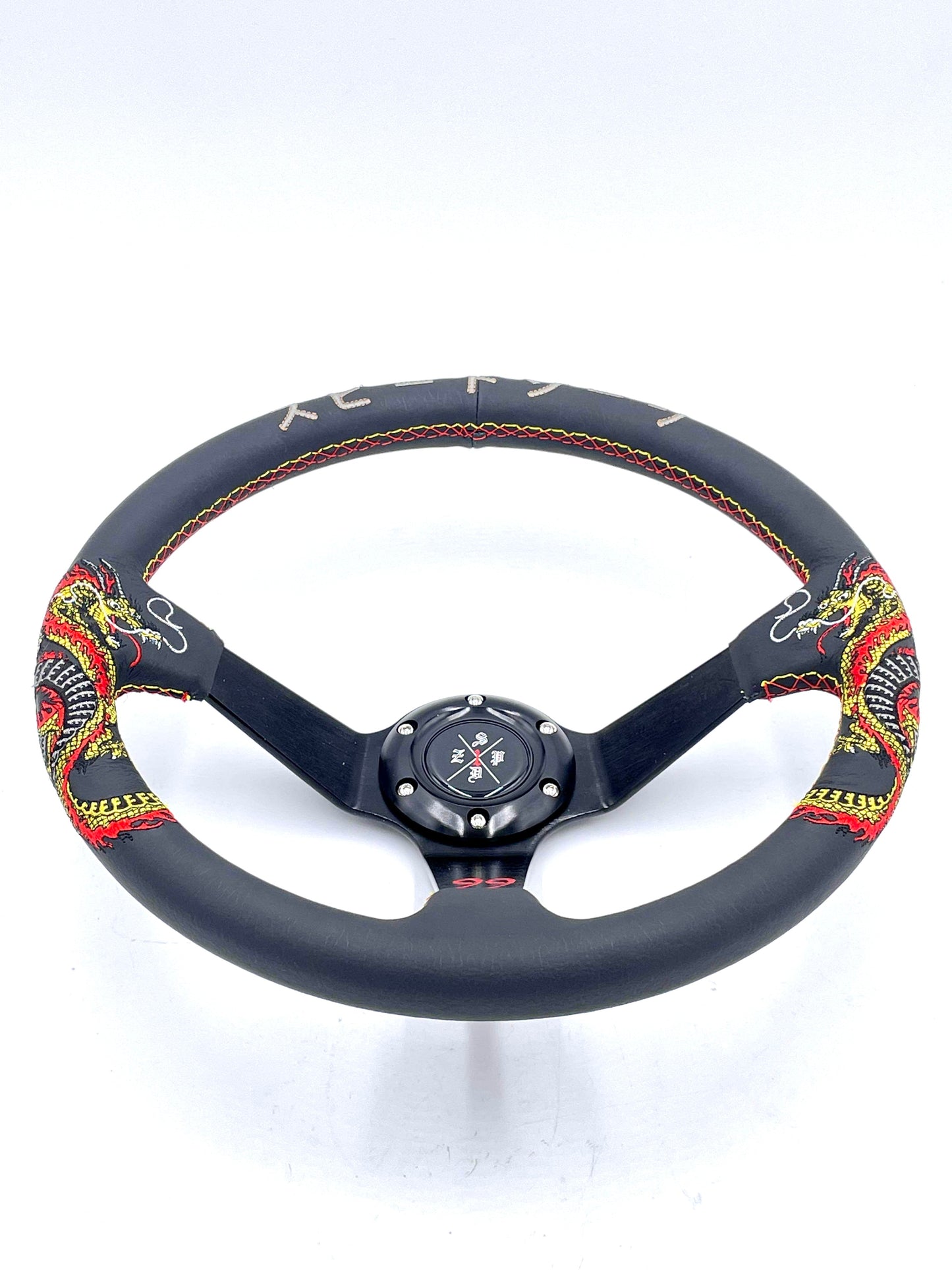 SPDZ1 The Dragon (Black) Steering Wheel