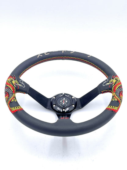 SPDZ1 The Dragon (Black) Steering Wheel