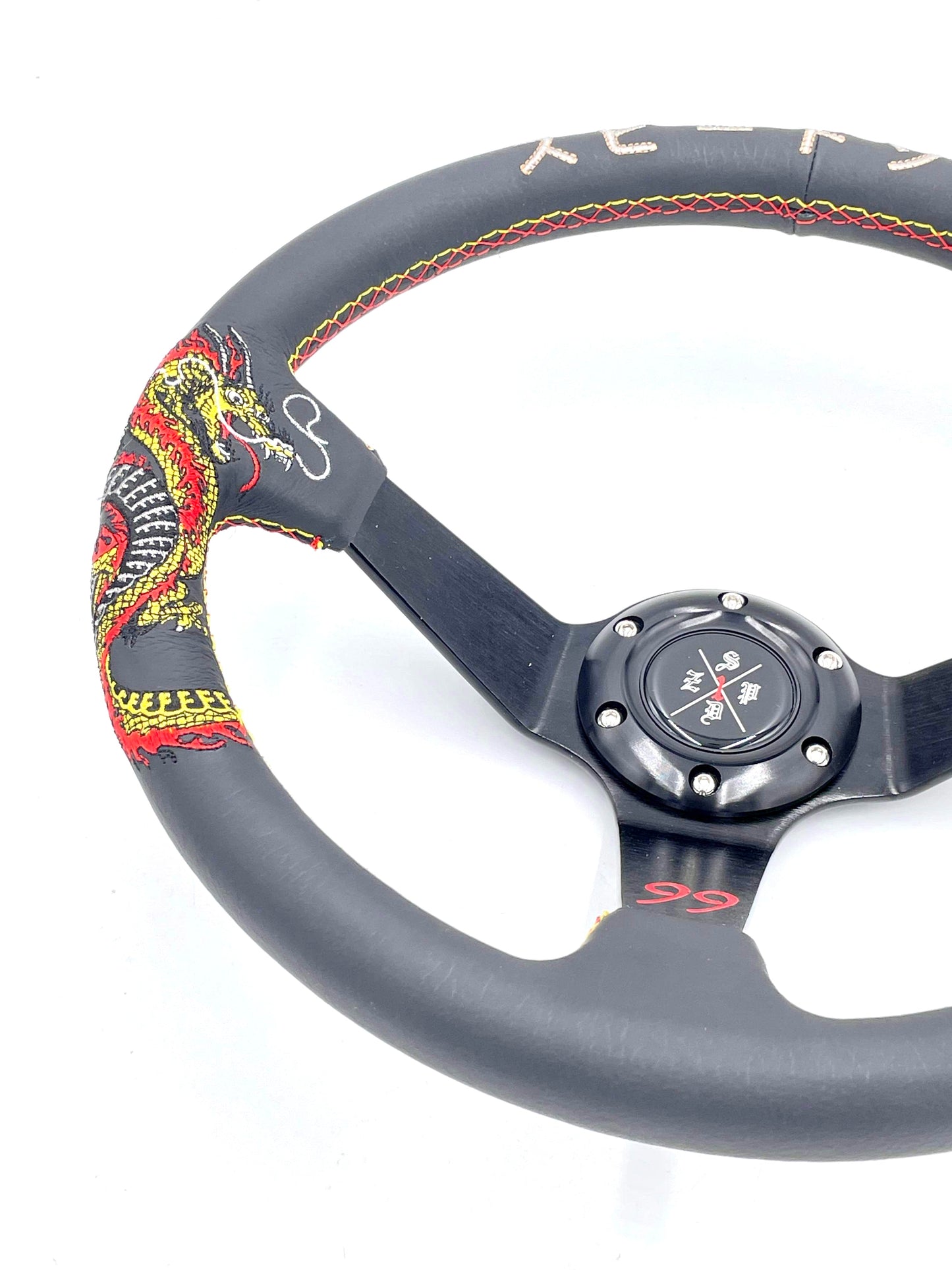 SPDZ1 The Dragon (Black) Steering Wheel