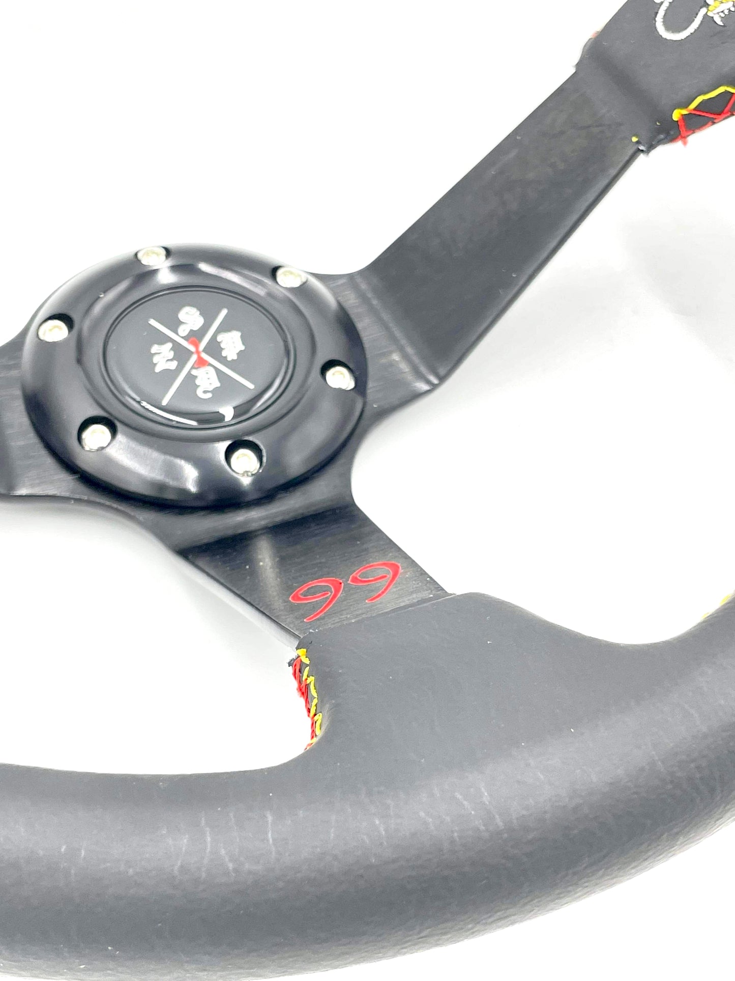 SPDZ1 The Dragon (Black) Steering Wheel