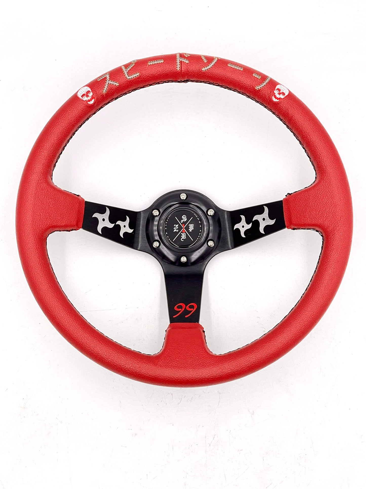 SPDZ1 The Ninja (Red) Steering Wheel