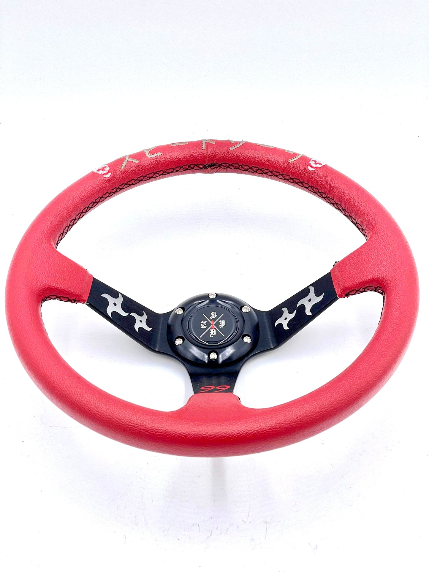 SPDZ1 The Ninja (Red) Steering Wheel