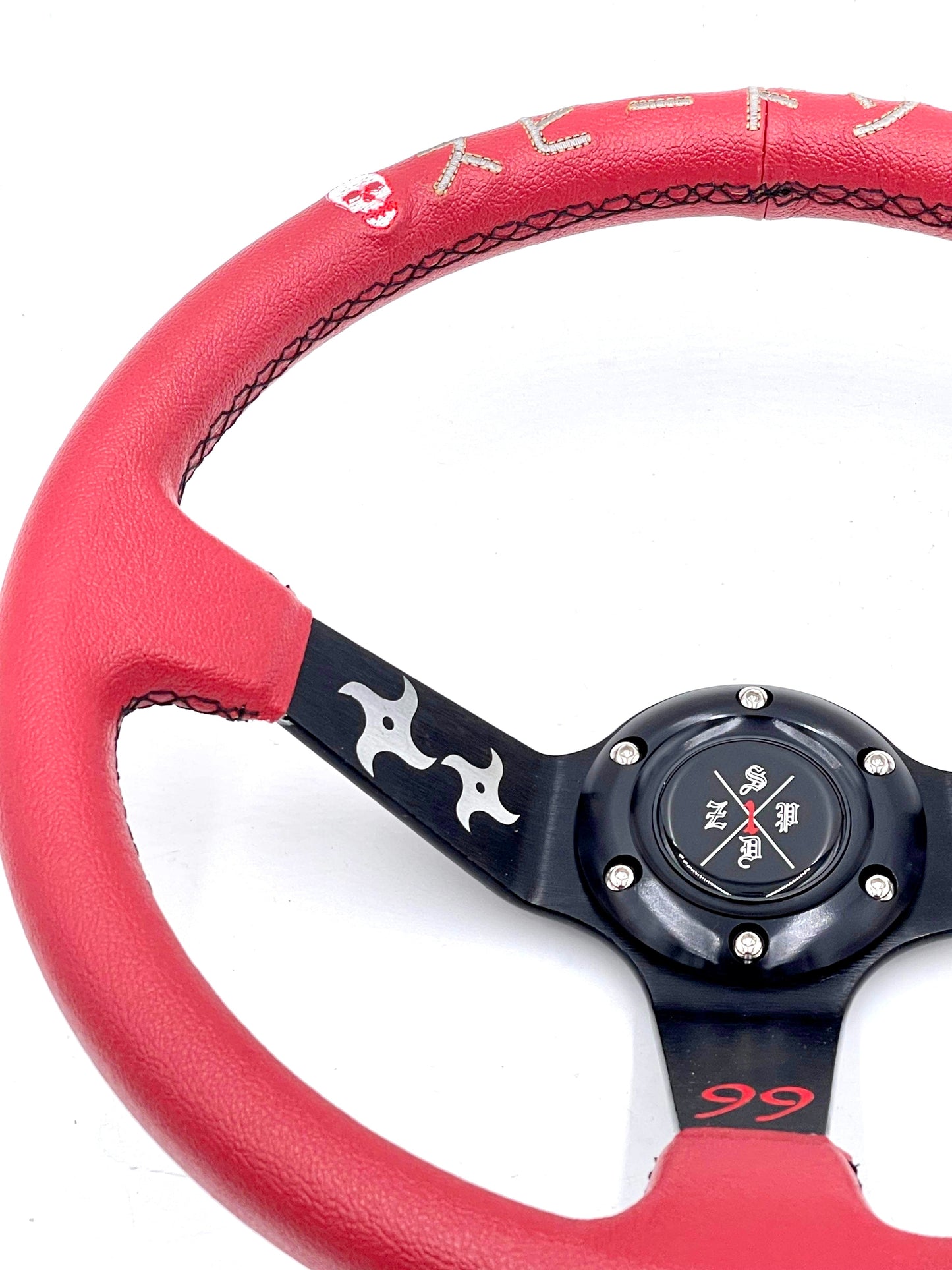 SPDZ1 The Ninja (Red) Steering Wheel