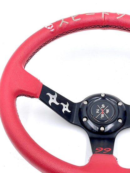 SPDZ1 The Ninja (Red) Steering Wheel