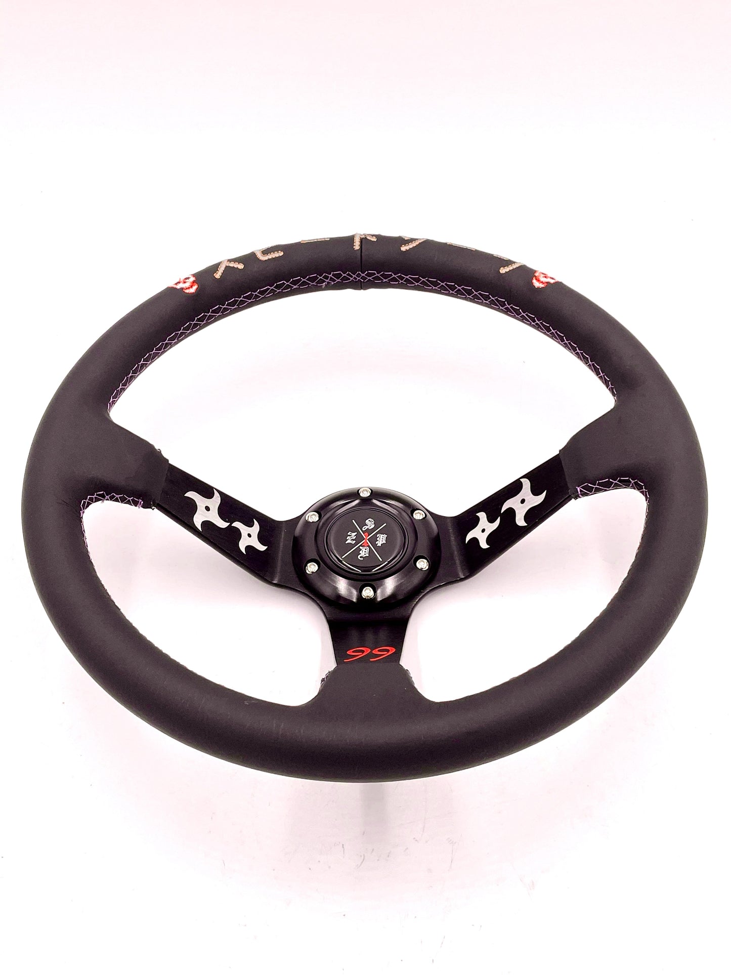 SPDZ1 The Ninja (Black) Steering Wheel