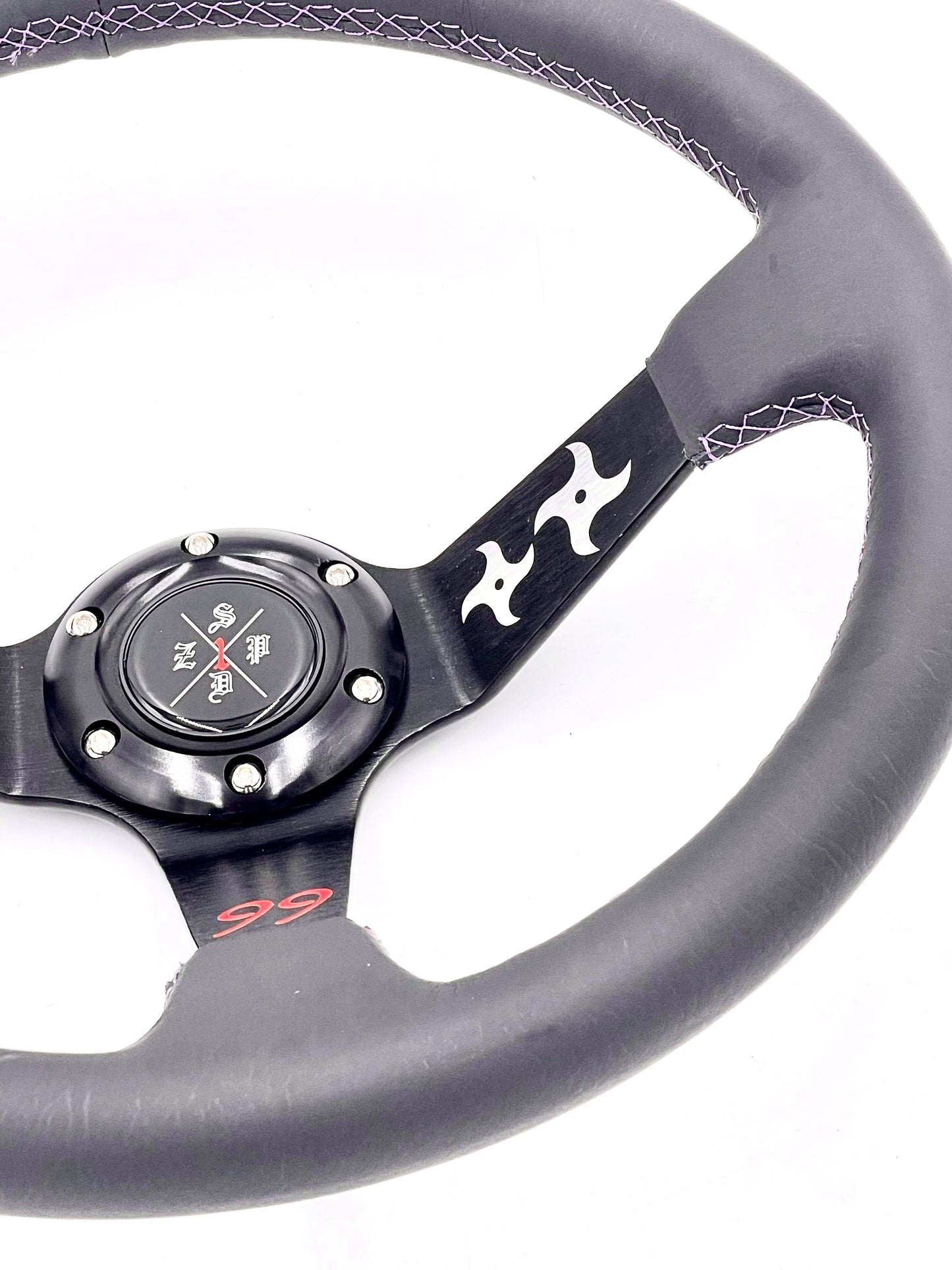 SPDZ1 The Ninja (Black) Steering Wheel