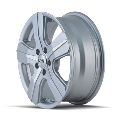 ION 101 16X6.5 50 5x108 SILVER/MACHINED FACE