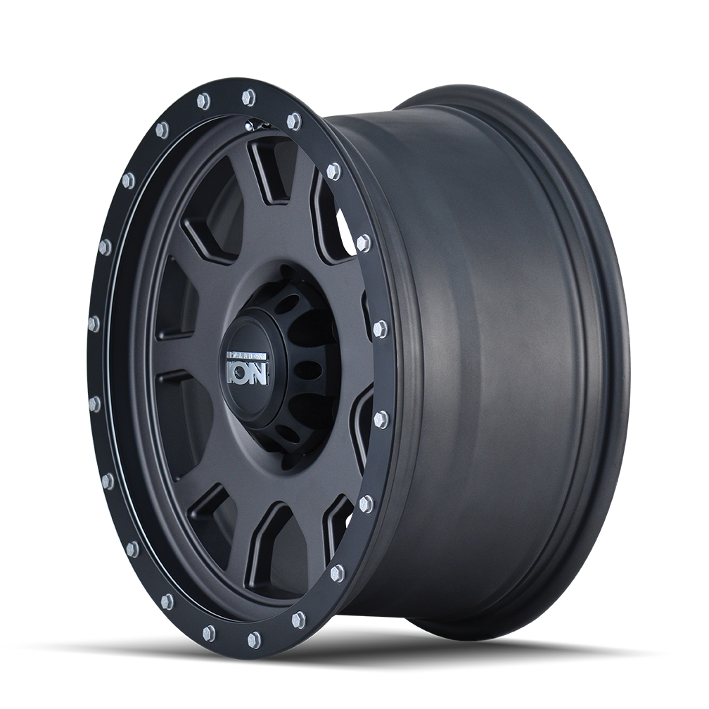 ION 135 20X9 0 5x127 MATTE GUNMETAL/BLACK BEADLOCK