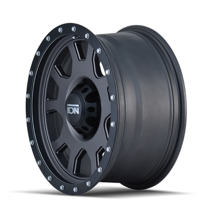 ION 135 20X9 0 5x127 MATTE GUNMETAL/BLACK BEADLOCK
