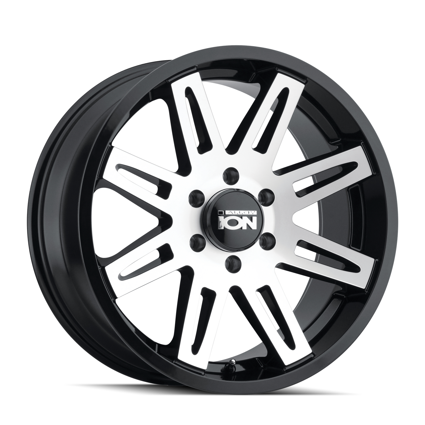 ION 142 18X9 0 8x170 BLACK/MACHINED