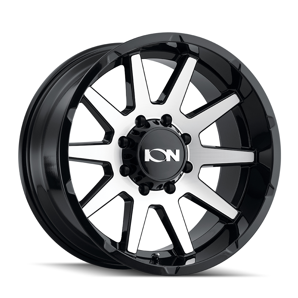 ION 143 20X9 0 8x165.1 BLACK/MACHINED