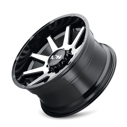 ION 143 20X9 18 8x170 BLACK/MACHINED
