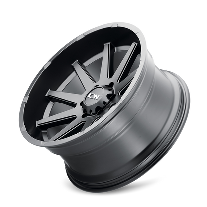 ION 143 17X9 -12 6x139.7 MATTE BLACK