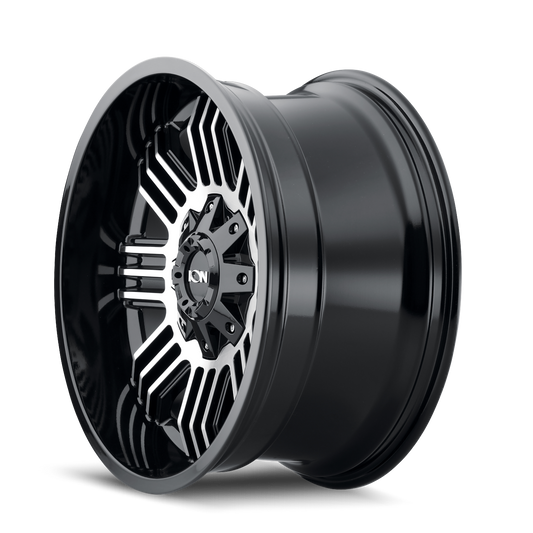 ION 144 17X9 -12 8x170 BLACK/MACHINED