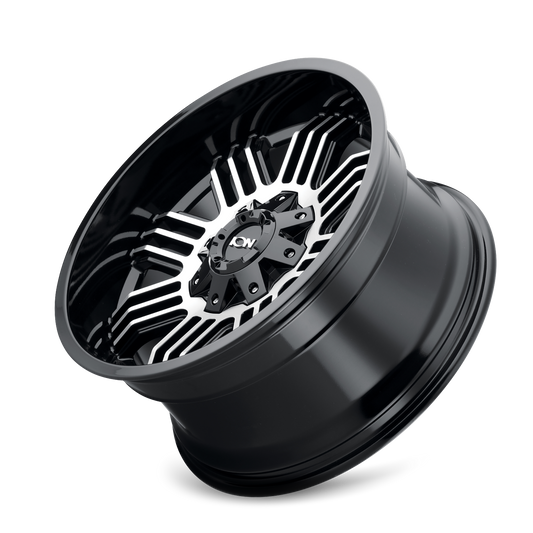 ION 144 20X10 -19 8x170 BLACK/MACHINED