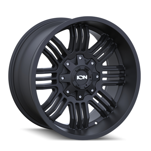 ION 144 17X9 -12 8x170 MATTE BLACK