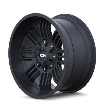 ION 144 17X9 -12 5x127/5x139.7 MATTE BLACK