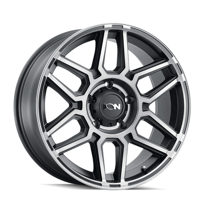 ION 146 20X9 0 5x127 MATTE BLACK W/MACHINED DART TINT