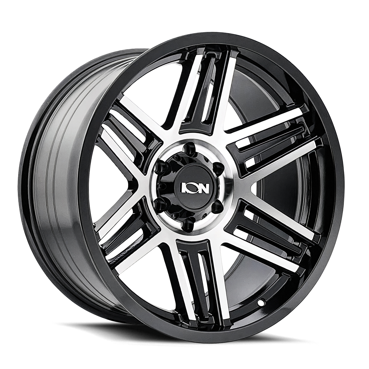 ION 147 20x10 -19 6x135 BLACK MACHINED