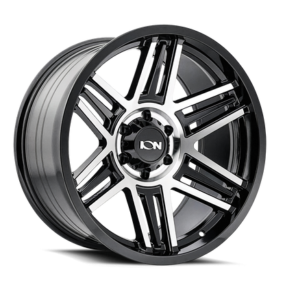ION 147 20x9 0 6x135 BLACK MACHINED