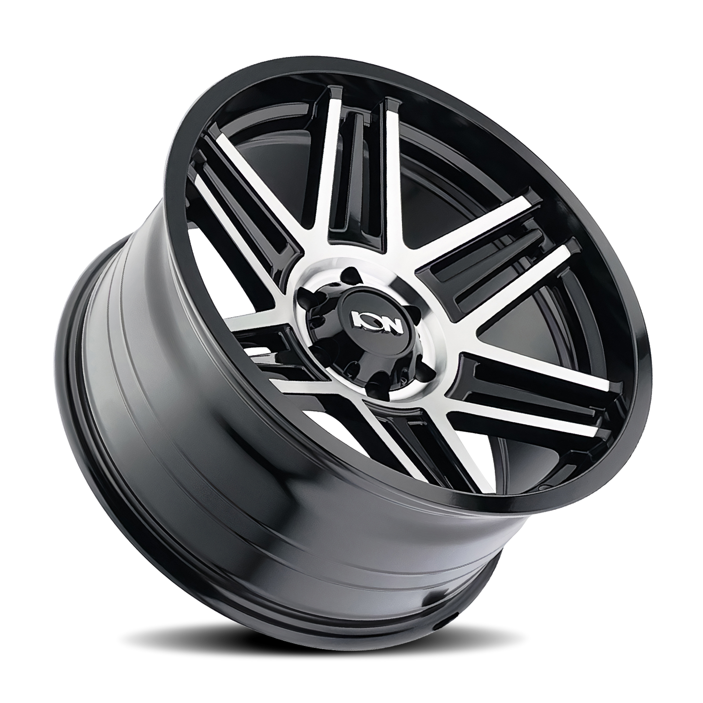 ION 147 17x9 0 8x165.1 BLACK MACHINED