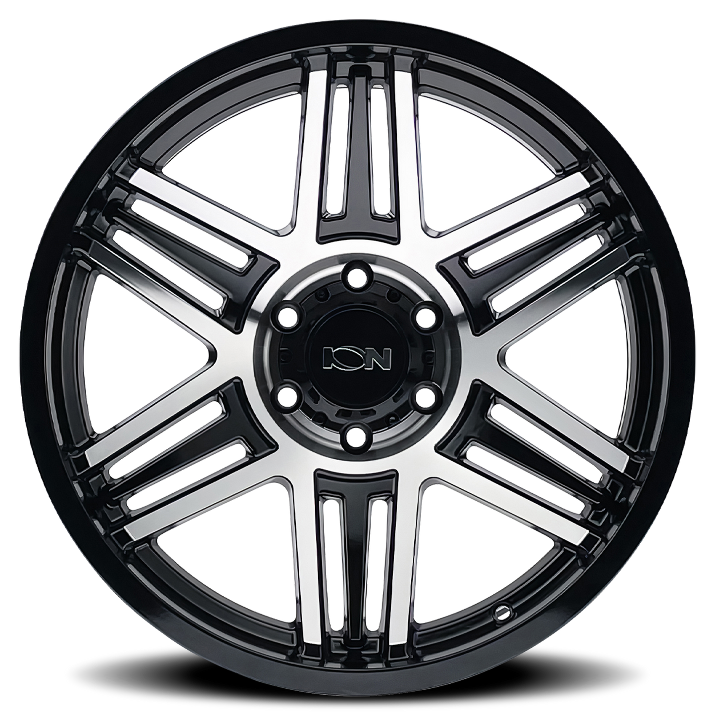 ION 147 20x9 0 6x135 BLACK MACHINED