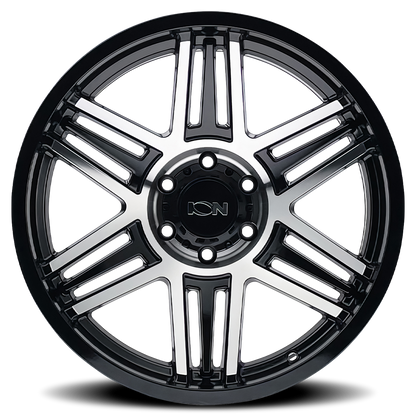 ION 147 20x9 0 6x135 BLACK MACHINED