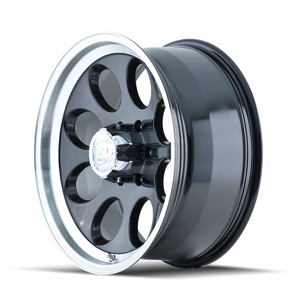 ION 171 17X9 0 6x139.7 BLACK/MACHINED