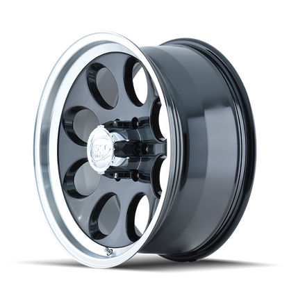 ION 171 17X9 0 6x139.7 BLACK/MACHINED