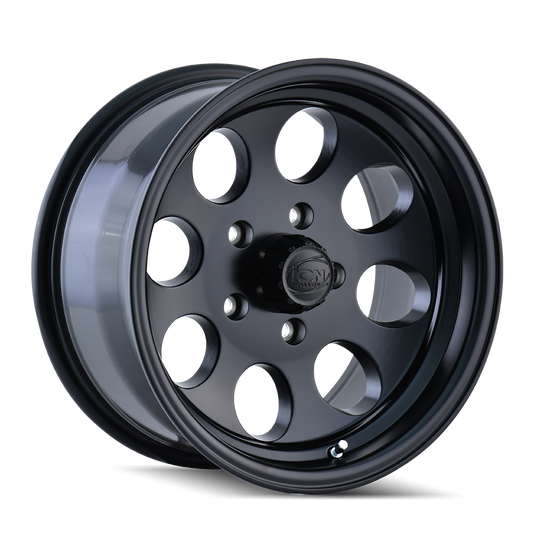 ION 171 17X9 0 8x170 MATTE BLACK