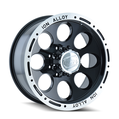 ION 174 15X8 -27 5x127 BLACK/MACHINED