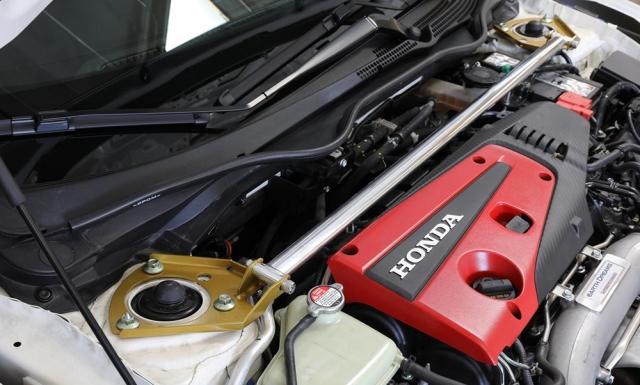 J's Racing Strut Tower Bar (Front) - Honda Civic Type R FK8 17+