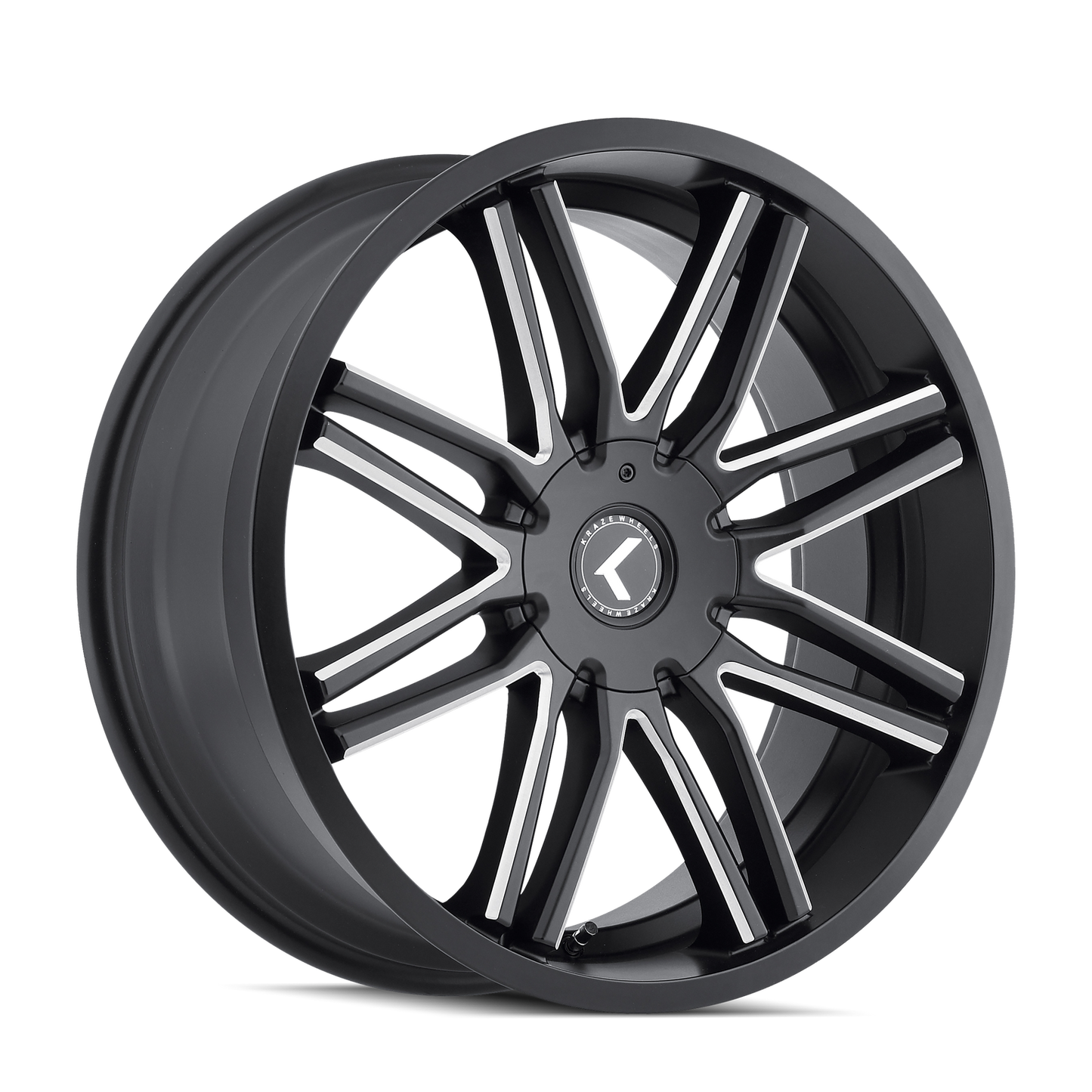KRAZE CRAY KR141 20x8.5 5x114.3 5x120 35 73 BLACK/MILLED