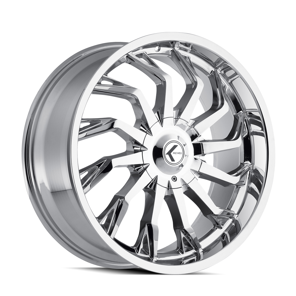 KRAZE SCRILLA KR142 22x9.5 5x115 5x120 18 74.1 CHROME