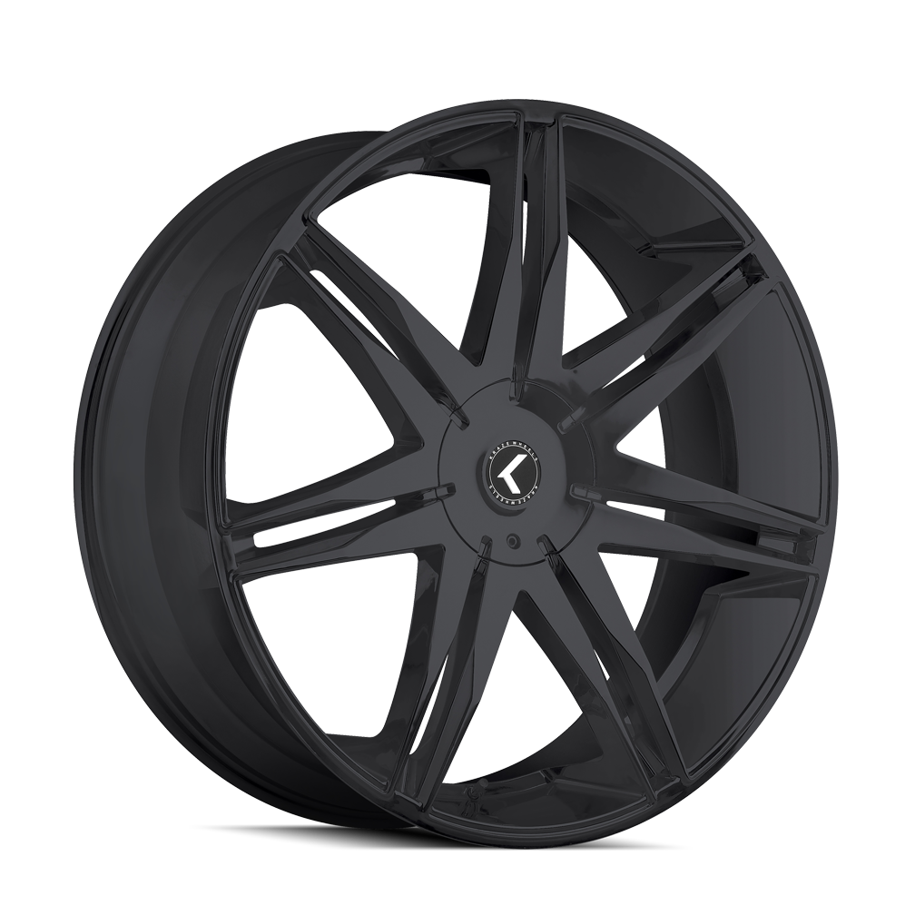 KRAZE EPIC KR143 26x10 5x115 5x120 18 74.1 SATIN BLACK