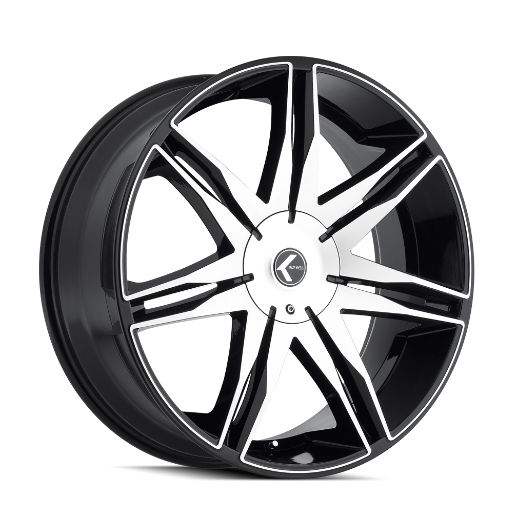 KRAZE EPIC KR143 26x10 5x127 5x139.7 18 87 BLACK/MACHINED