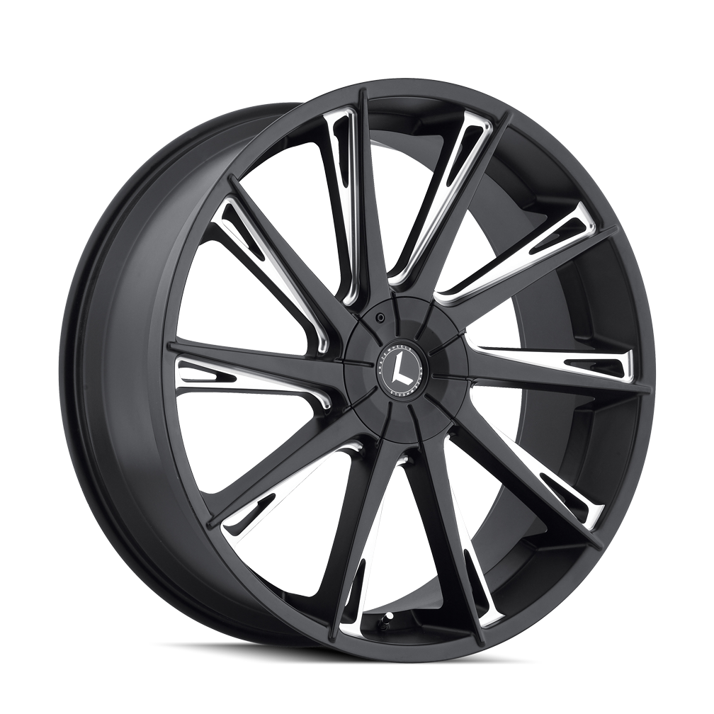 KRAZE SWAGG KR144 26x10 6x135 6x139.7 30 100.3 BLACK/MILLED