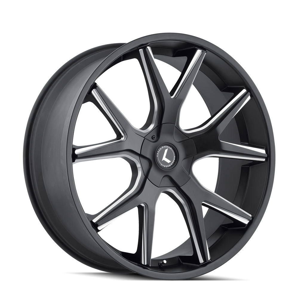 KRAZE SPLTZ KR146 26x10 5x127 5x139.7 18 87 BLACK/MILLED