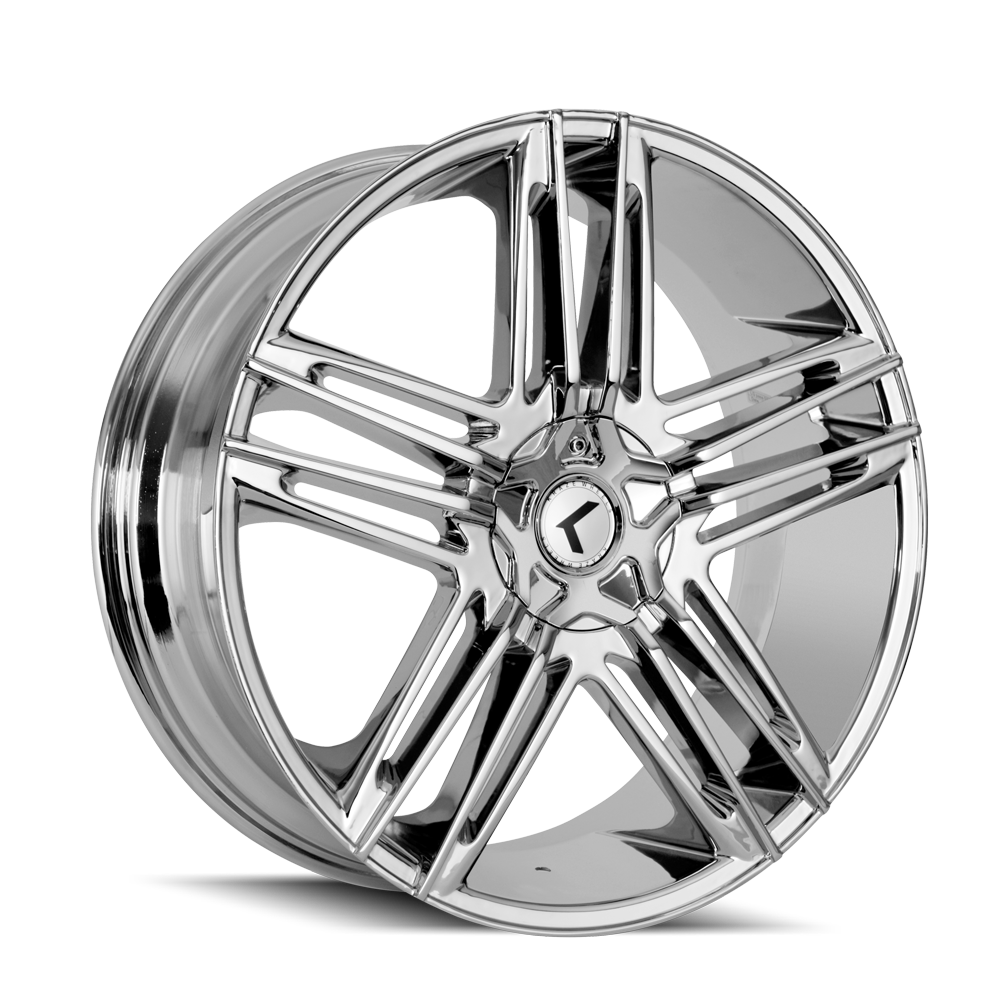 KRAZE HELLA KR157 20x8.5 5x115 5x120 15 74.1 CHROME