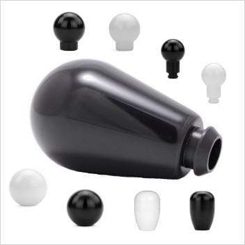 Killer B Motorsport Teardrop Shift Knob Black Polished 5MT Subaru Models | 1003