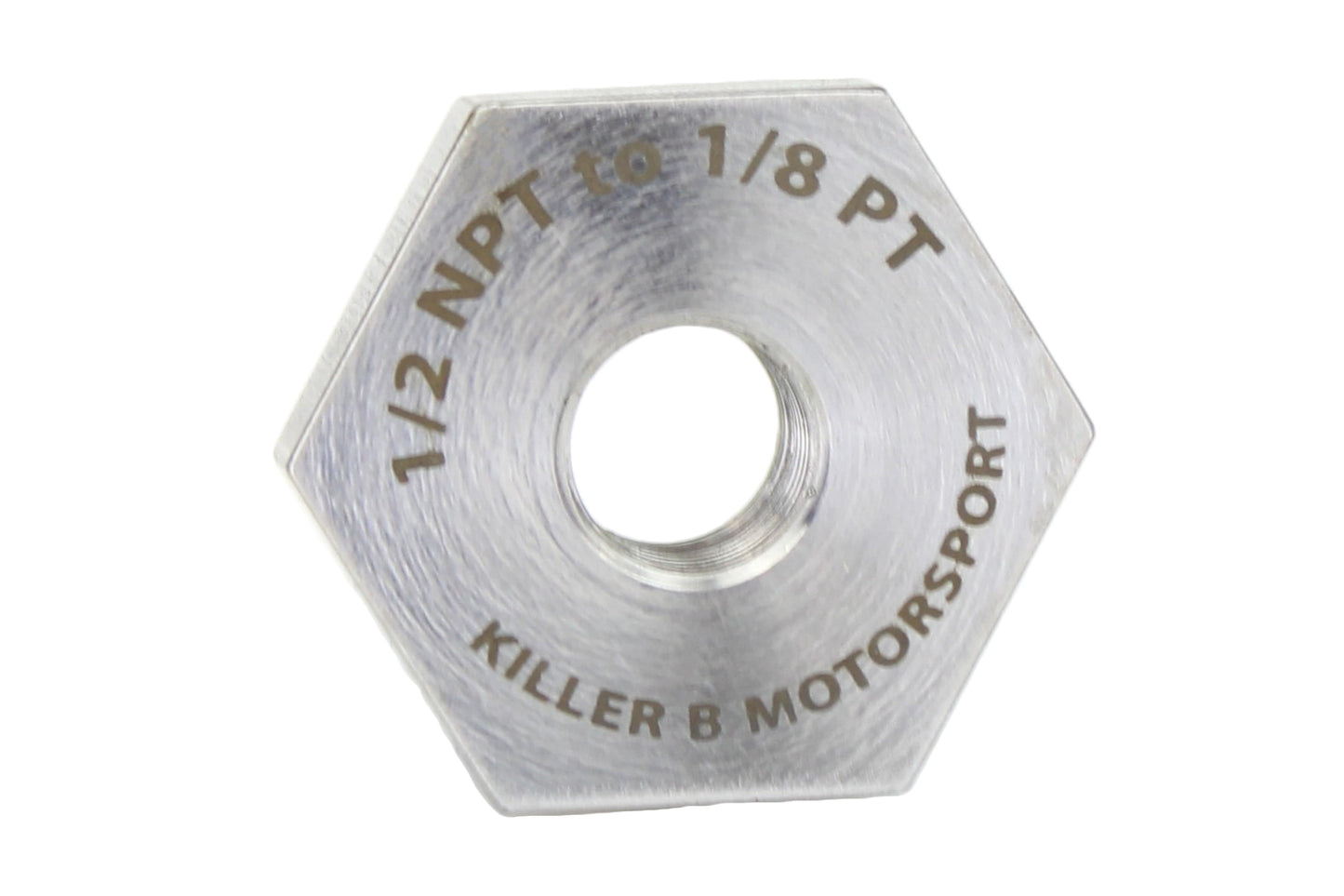 Killer B Oil Temperature Sensor Adapter 1/2NPT to 1/8PT | NPTPT