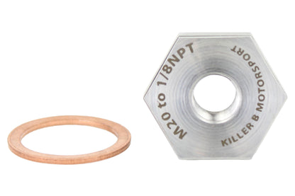 Killer B Oil Temperature Sensor Adapter OEM to 1/8NPT | OEMNPT