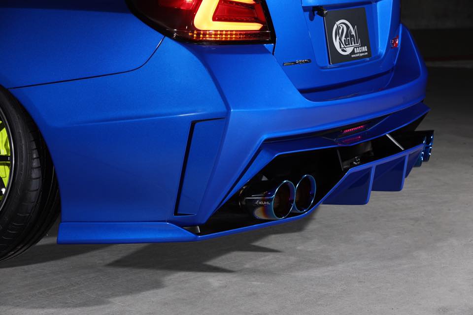 Kuhl Racing Rear Diffuser for 2015-16 Subaru WRX STi [VAB] (Kouki)