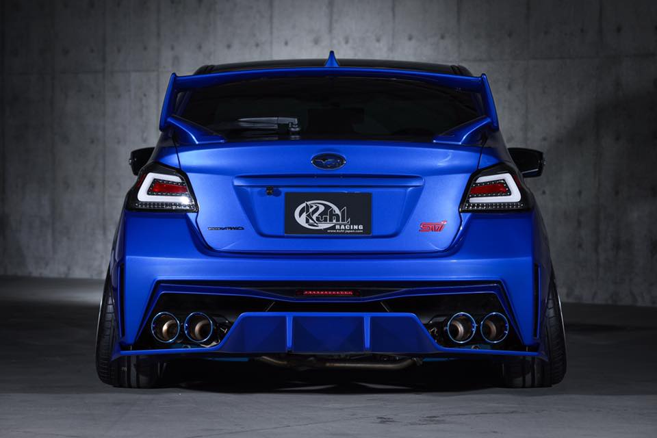 Kuhl Racing Rear Diffuser for 2015-16 Subaru WRX STi [VAB] (Kouki)